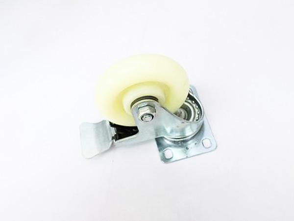 雙軸承白尼龍輪應(yīng)用